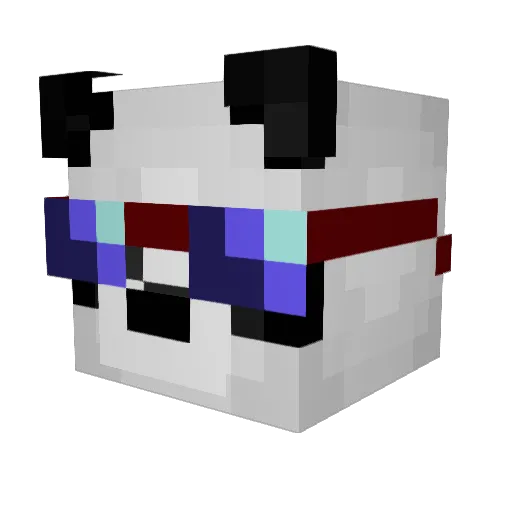 xGarcila28 Minecraft avatar head, 3D render