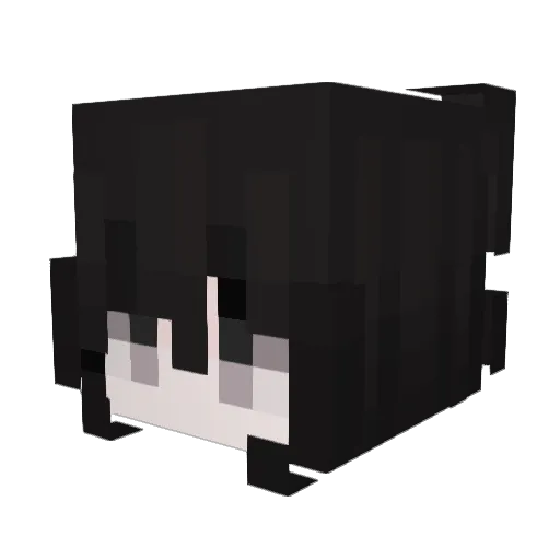 xGayaaaa Minecraft avatar head, 3D render