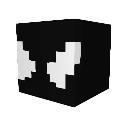 xGennyTank Minecraft avatar head, 3D render
