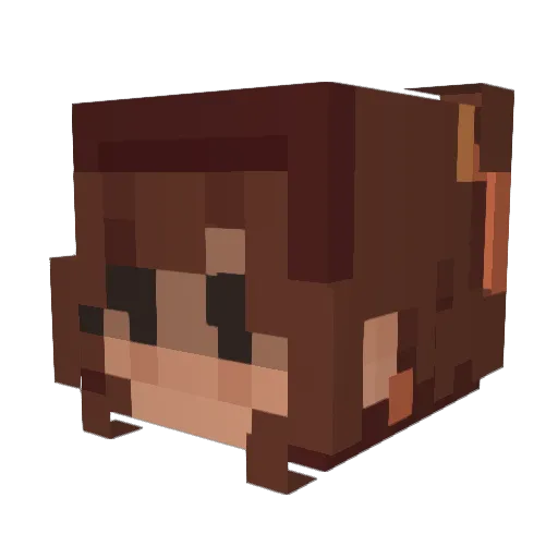 xGhost_06x Minecraft avatar head, 3D render