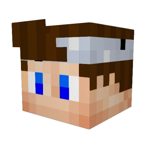xGoliathuzz Minecraft avatar head, 3D render