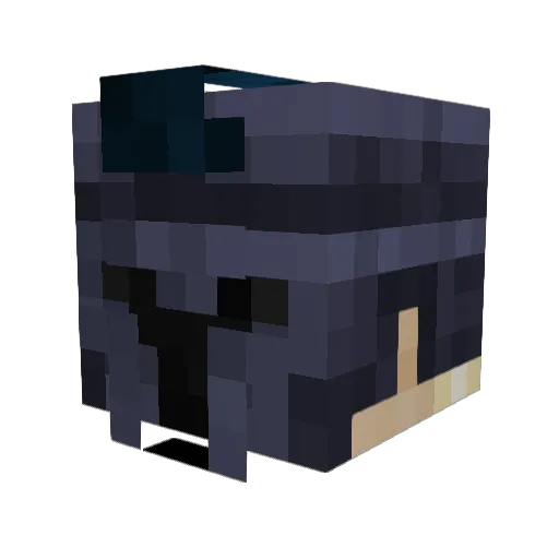 xGonza19 Minecraft avatar head, 3D render
