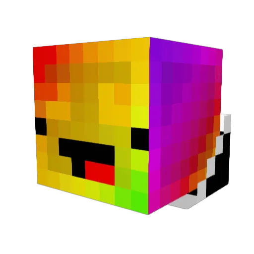 xGreenNightx Minecraft avatar head, 3D render