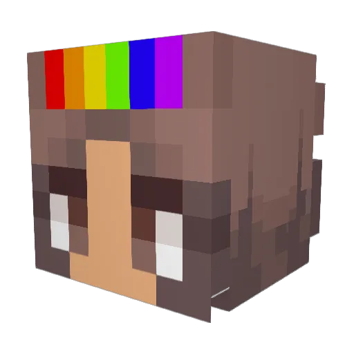 xGreyAreaGamerx Minecraft avatar head, 3D render