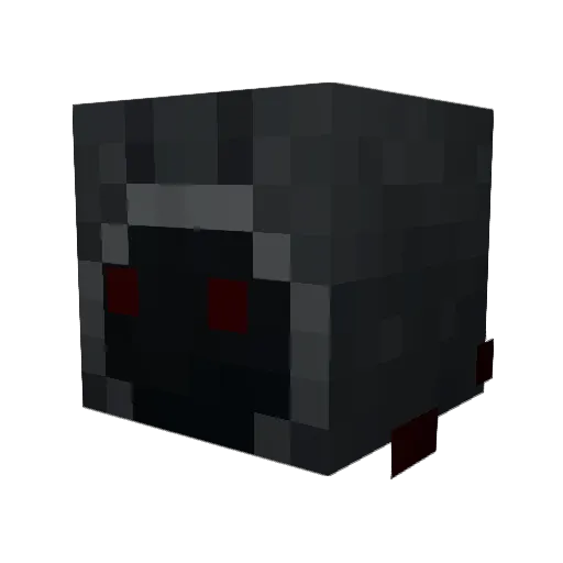 xHIPPYx Minecraft avatar head, 3D render