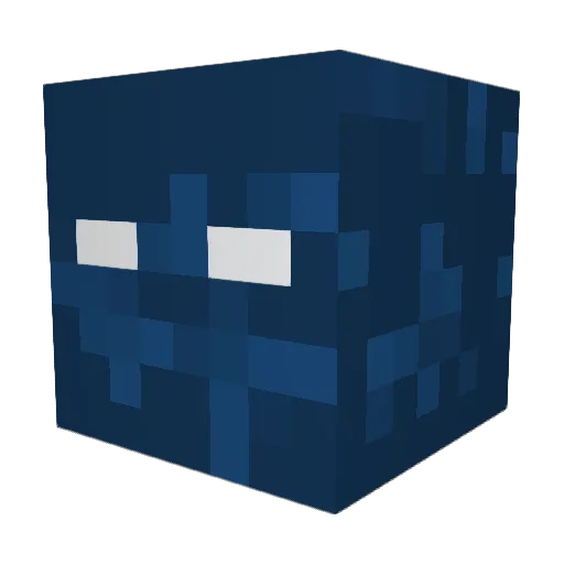 xHYGHx Minecraft avatar head, 3D render