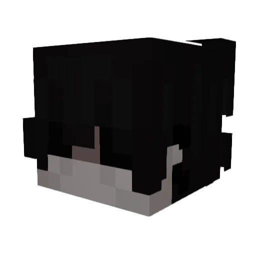 xHabitt Minecraft avatar head, 3D render