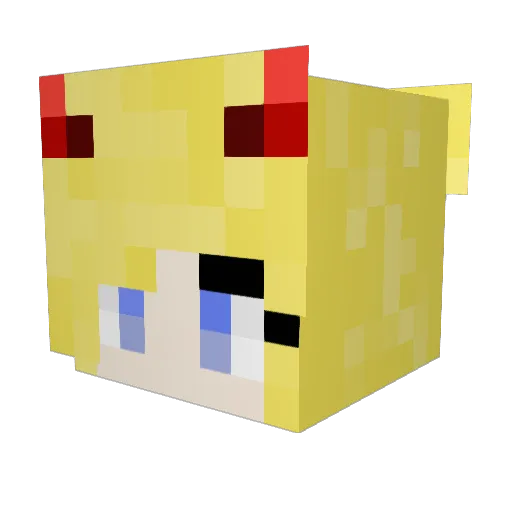 xHasanB3Y Minecraft avatar head, 3D render