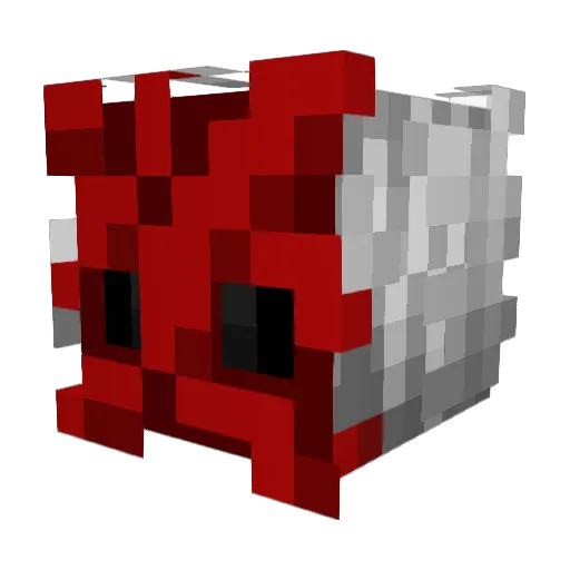 xHermes_ Minecraft avatar head, 3D render