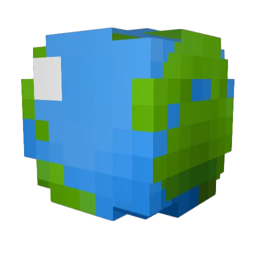 xHue Minecraft avatar head, 3D render