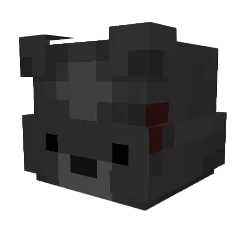 xHumita Minecraft avatar head, 3D render