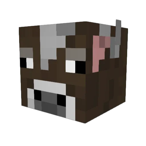 xHypnk Minecraft avatar head, 3D render