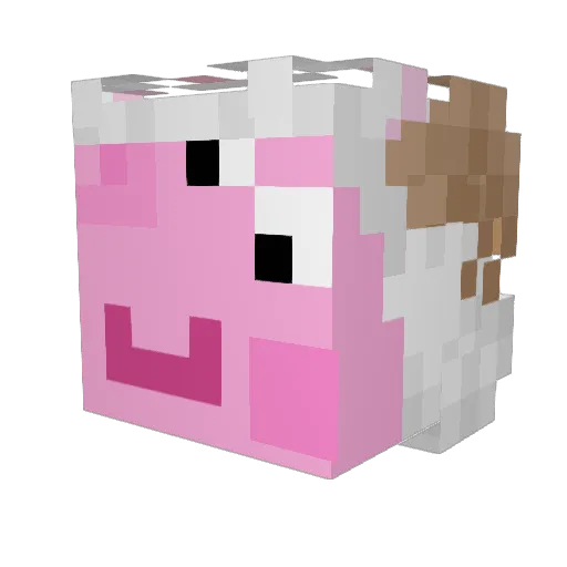 xIDekuLutscht Minecraft avatar head, 3D render