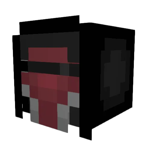 xILalloIx Minecraft avatar head, 3D render