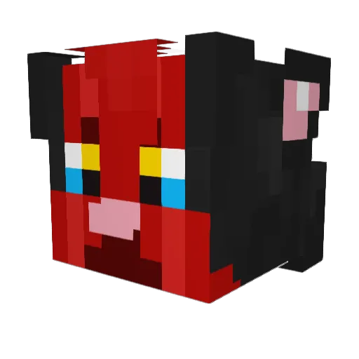 xILoveFishyx Minecraft avatar head, 3D render