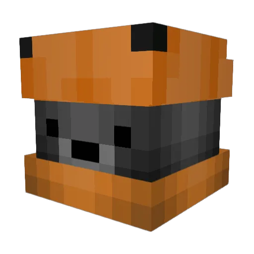 xINTst10 Minecraft avatar head, 3D render