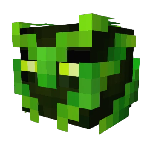 xIRoss Minecraft avatar head, 3D render