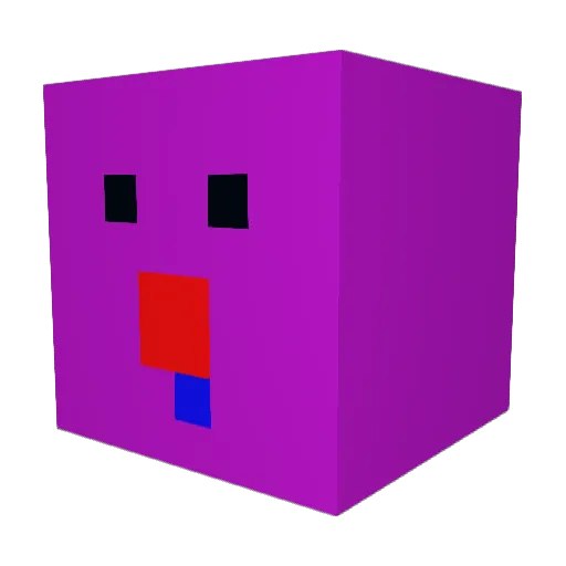 xISOKINGx Minecraft avatar head, 3D render