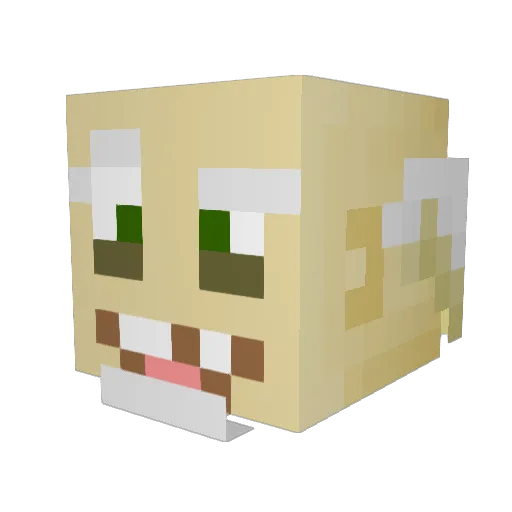 xITZ_DAUGHERTYx Minecraft avatar head, 3D render