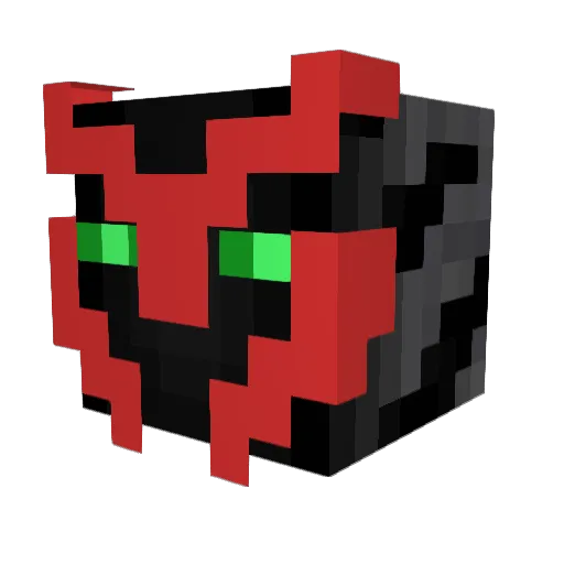 xIToturlich Minecraft avatar head, 3D render