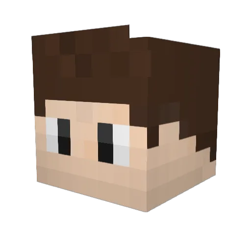 xITreadPvP Minecraft avatar head, 3D render