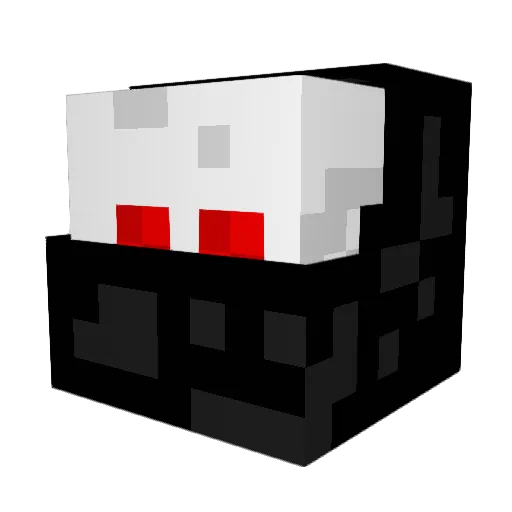 xITypUs Minecraft avatar head, 3D render