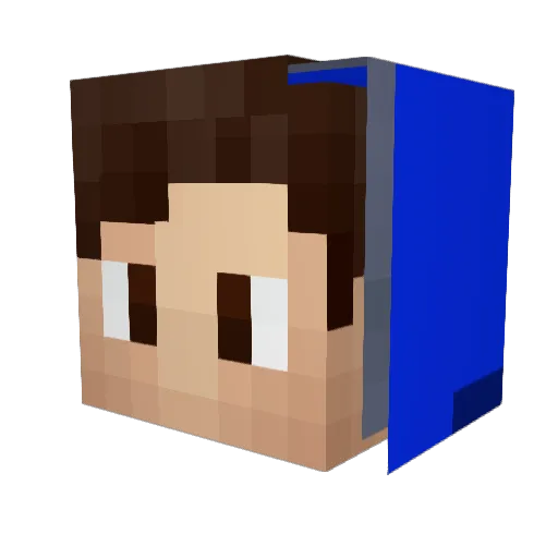 xIamLegendary Minecraft avatar head, 3D render