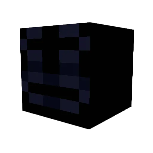 xIceCola Minecraft avatar head, 3D render