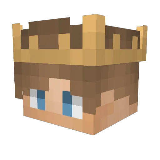 xImRami Minecraft avatar head, 3D render
