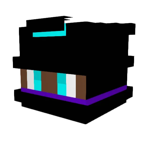 xItsDJ Minecraft avatar head, 3D render