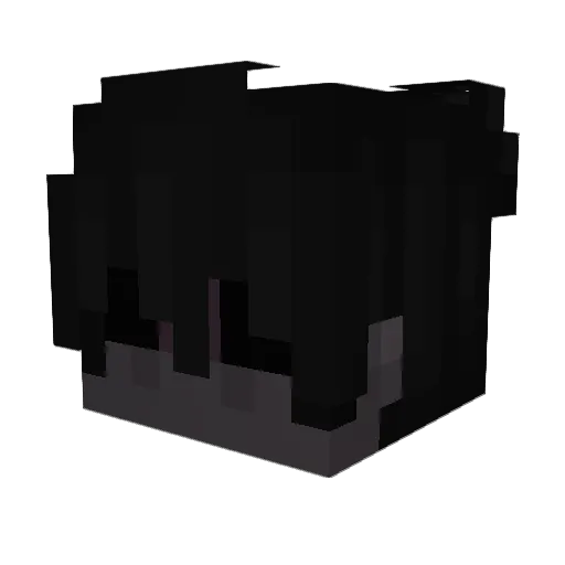 xItsLuis Minecraft avatar head, 3D render