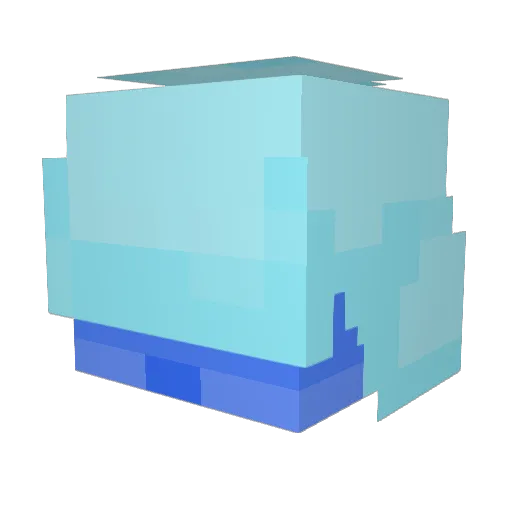 xJ0n Minecraft avatar head, 3D render