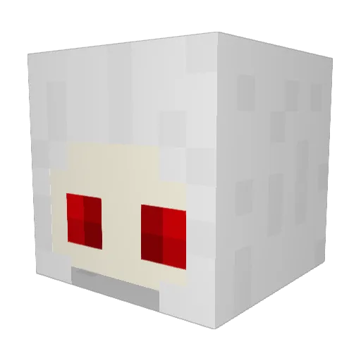 xJMaster Minecraft avatar head, 3D render
