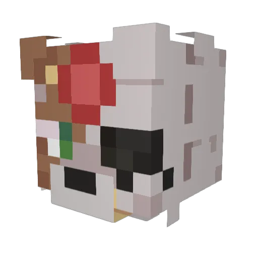 xJambavanx Minecraft avatar head, 3D render