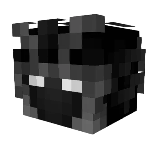xJandrax Minecraft avatar head, 3D render