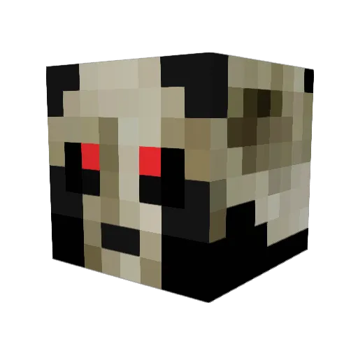 xJanek Minecraft avatar head, 3D render