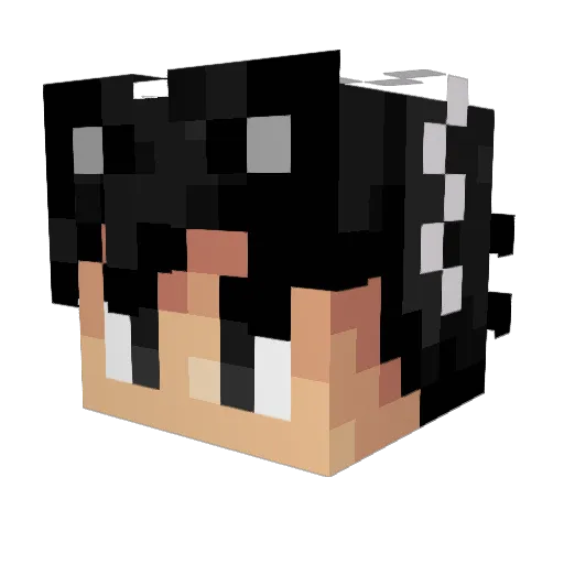 xJocular Minecraft avatar head, 3D render