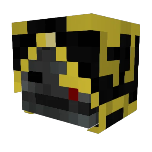 xJonasTV Minecraft avatar head, 3D render