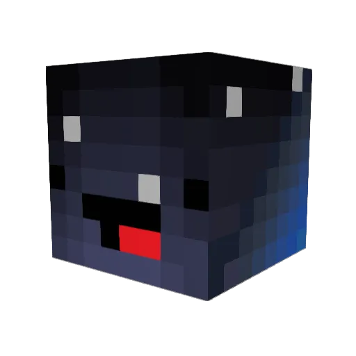 xJuicyFruit Minecraft avatar head, 3D render