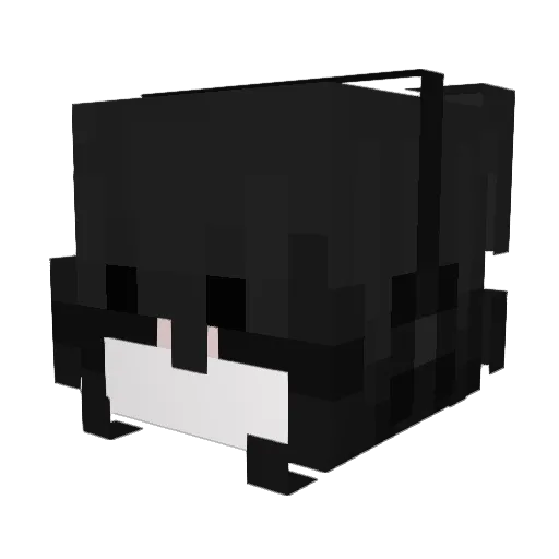 xK0zy Minecraft avatar head, 3D render