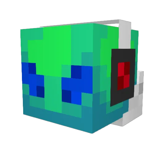 xKOBOx Minecraft avatar head, 3D render