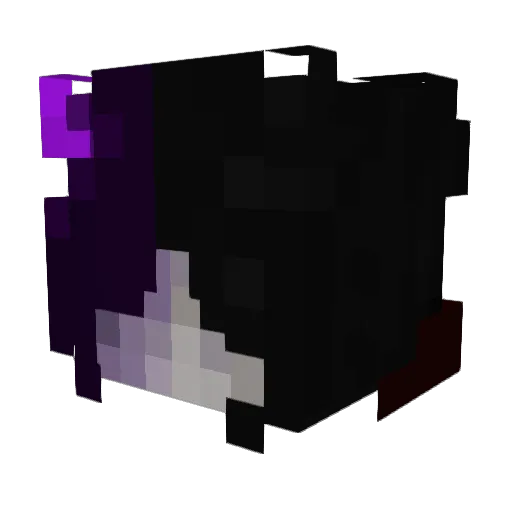 xKacz3k_ Minecraft avatar head, 3D render