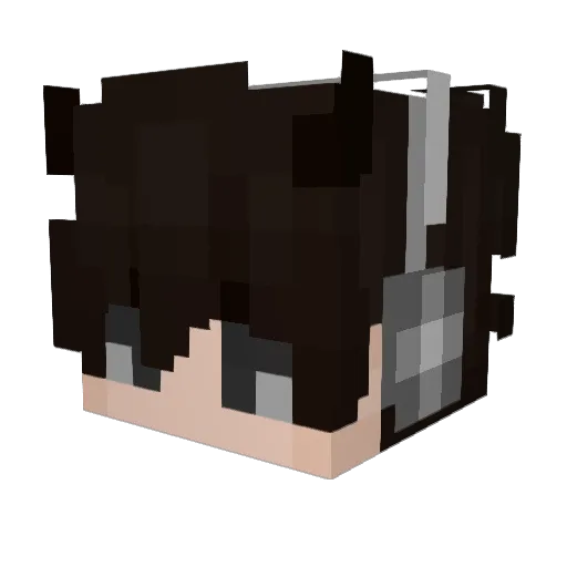 xKaiGamingx Minecraft avatar head, 3D render