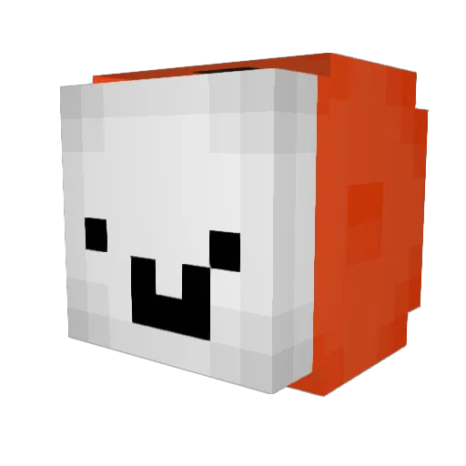 xKaiser9 Minecraft avatar head, 3D render