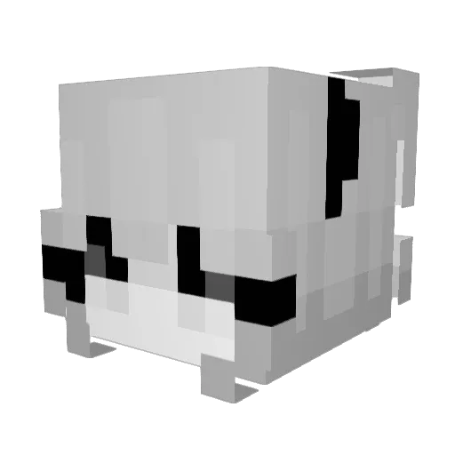 xKast_ Minecraft avatar head, 3D render