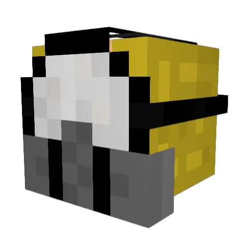 xKaterCarlox Minecraft avatar head, 3D render