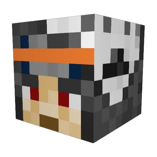 xKayJay_ Minecraft avatar head, 3D render