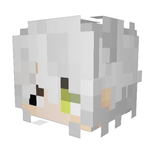 xKeith Minecraft avatar head, 3D render