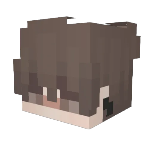 xKenex Minecraft avatar head, 3D render