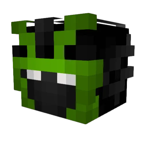 xKiiller Minecraft avatar head, 3D render